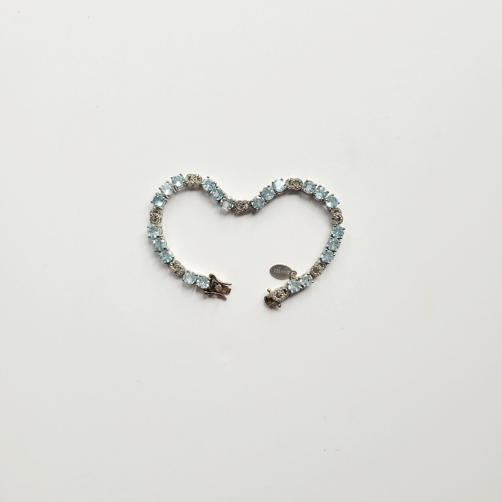 Blue Topaz Bracelet